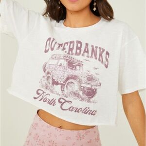 Altar’d State Cropped Outer Banks Tee